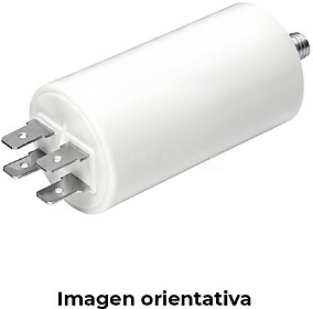 CONDENSADOR DE ARRANQUE DE MOTOR 3mF/5% 6x2,5CM