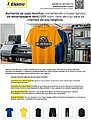 Folheto Informativo Estampagem Textil Dtf, Português 70216