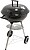 Barbacoa de Carbón 3 Patas Con Tapa Y Ruedas, Negra, Ø51x 76 cm G-74110 - imagem 1