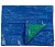 Toldo 2x3m Duplo Lado Azul/Verde Ojões de Metal Densidade 90 g/m2 EDM 74990 - imagem 1