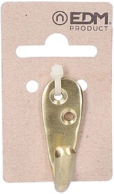 G-85154 : 85154 Cabide SIMPLES DE LATÃO POLIDO EM CARTOLINA...
