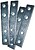 Placa Reta União PLC02, Aço Galvanizado, 60 x 15 x 2 mm. 4 unidades G-86096 - imagem 1