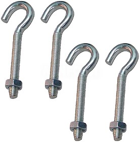 86383 HEMBRILLA ABIERTA COM PORCA HM02, M5 x 35 mm, ZINCADO,...