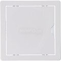 Tampa de Registro Quadrada Embutível ABS 15x15cm Branca G-87739