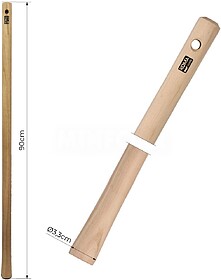 G-89071 : 89071 MANGO DE AZADA 90x3,3cm AMA9033 KOMA TOOLS