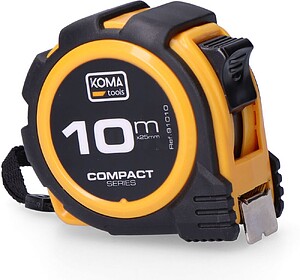 G-91010 : 91010 FLEXÍMETRO 10m x 25mm ABS COMPACT EDM