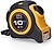 Flexímetro 10m x 25mm ABS Imã Edm G-91015 - imagem 1