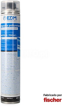 96453 ESPUMA POLIURETANO PISTOLA 750 ML EDM (venda múltiplos 12 uni)