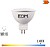 Lâmpada Dicroica LED MR16 8 W 780 lm 6400 K Luz Fria 120° Ø5 x 5 cm G-98009 - imagem 1