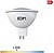 Lâmpada Dicroica MR16 12V Smd 5W 450 Lúmens 4.000K Abertura 120º Edm - imagem 1