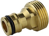 Adaptador Torneira Rosca Macho 3/4” Latão Água Controlo G-74280