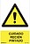 Sinal de Perigo “Atenção, Recém Pintado” (PVC 0,7MM) 30X40CM 08924 - imagem 1