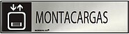 Placa Informativo “Montadeira” (Inox Adesivo 0.8MM) 5X20CM