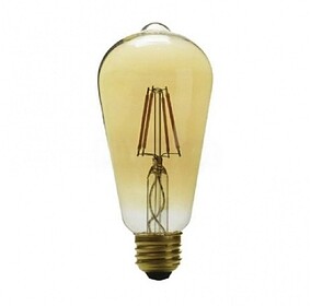 ST64-F-I Bombilla muvit com filamentos vintage Edison E27 5W