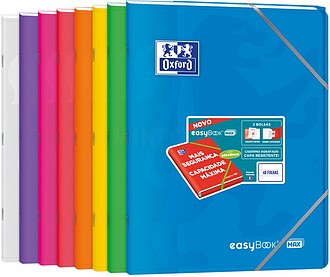 Oxford Easybook Max A4 Bloco de Notas Grampeado - Tampa de P...