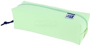 Estojo Oxford Live & Go Quadrado Grande - Material Acolchoado - Borracha Elástica para unir ao Caderno - Verde 400196810