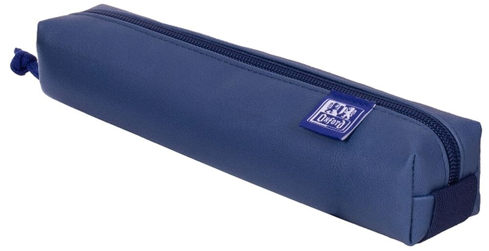 Estojo Oxford Kangoo & You Quadrado Pequeno - Fabricado em Napa - Borracha elástica para unir ao caderno - Azul 400196813