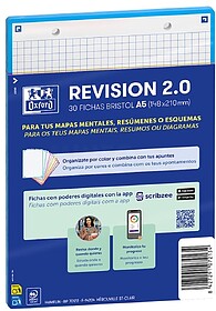 400198781 Oxford Pack de 30 Cartões de Estudo 2.0 - Formato...