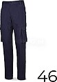 Calça Strech 98% Algodão 2% Elástano 240g. Azul Marinho Tamanho 46 588PBSAM/46 Marca G-82183