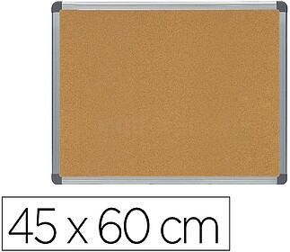 6200 : Quadro cortica rocada moldura aluminio com cantos 45x...