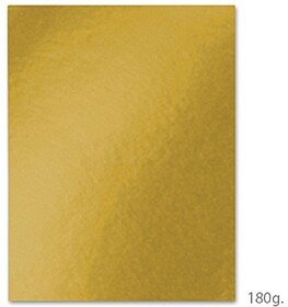 Cartolina 180gr 100 Folhas A4 Amarelo Ouro