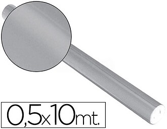 PAPEL METALIZADO SADIPAL 50 CM X 10 MT. 65 GRS/M2 PRATEADO