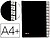 Pasta Classificadora com Fole Pardo Cartao Compacto Folio 24 Departamentos Visor Duplo Personalizaveis Cor Preto 82401 - imagem 1