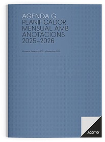 P181 : Agenda escolar g mes a la vista calendario de planifi...