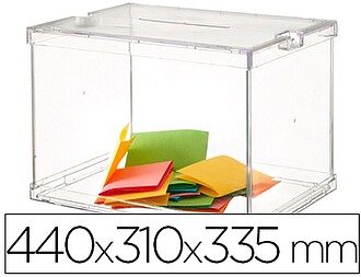6158 CS TP : URNA ELEITORAL COM FECHO DE SEGURANCA 440X310X3...