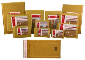 Bismark Bolsa Acolchada Kraft Nº11 100x165mm - Revestimento...