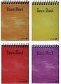 Caderno Espiral Golden Superior 8º Apaisado (153x102mm) 80 Folhas 60gr Quadriculado 4x4 - Capa Plastificada - Margem Destacada - Cores Sortidas GO318380