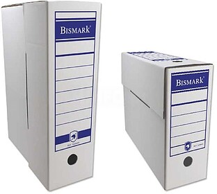 Bismark Caixa de Arquivo Definitivo Folio Prolongado 12x39x2...