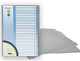 Índice Numérico Bismark com Abas do 1 ao 31 - Multiferramenta - Formato A4 - Fabricado em Polipropileno - Cor Cinzento BI323649