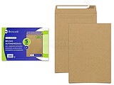 Pacote Bismark com 5 Sobres de Papel Kraft 90gr - Medidas 229x324mm - Fecho Autocolante - Cor Castanho 327113