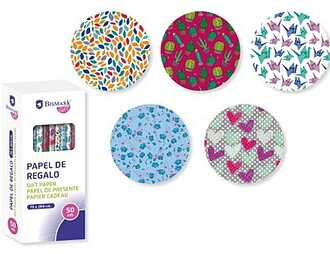 Papel de Regalo Todo Tiempo Moments 70X200 Bismark 329854