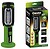 Lâmpada LED Profissional Cegasa - 3 Painéis LED e Frontal - 3 Modos de Iluminação - Funciona com 3 Pilhas AAA (Não Incluídas) - Cor Preto/Verde 331507 - imagem 1