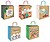 Bismark Saco de Papel Kraft com Mensagens de Natal - Medidas 26x8x24cm - 5 Desenhos Diferentes BI331662 - imagem 1
