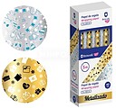 Bismark Metalizado Rolo de Papel de Presente - Medidas 70cmx500cm - 2 Desenhos Diferentes BI333720
