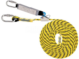 81231 : Linha de vida safetop com absorvedor + anticedas alu...