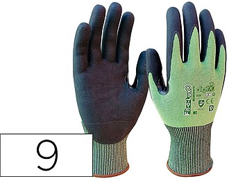 64-30-9 : Luvas de nitrilo safetop fitolux-d corte tdm d bes...