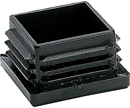 G-15257 : 15257 CONTAINER QUADRADO COM ALETAS CNT03 22x22mm NE, 25 UNIDADES MICEL