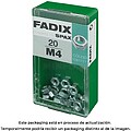 CAIXA S 20 unid. Porca CINC M 4 FADIX G-18257