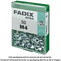 CAIXA M 50 unid. Porca AUTOFREN. CINC M 4 FADIX G-18269