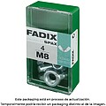CAIXA S 4 uds. Porca MARIPOSA CINC M 8 FADIX G-18283