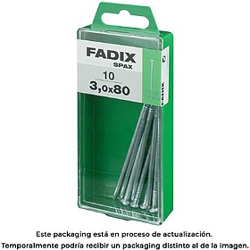 G-18049 : 18049 CAIXA M 10 unid. PREGO CP Aço 3,0x 80mm FAD...