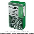 Caixa S 100 unid. Grampos Cinc 1,6x16mm Fadix G-18056