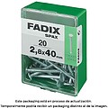 CAIXA M 20 unid. PREGO CP LARGURA Aço 2,8x40mm FADIX G-18055