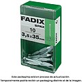 CAIXA S 10 unid. PREGO CP ESTRIADO Aço 3,5x35mm FADIX G-18071