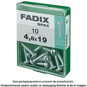 G-18091 : 18091 CAIXA M 10 unid. PARAFUSO ROSCA CHAPA CR CIN...
