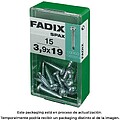 Caixa S 15 unid. Parafuso Rosca Chapa Autoperfurante. 3,9x19mm Fadix G-18115